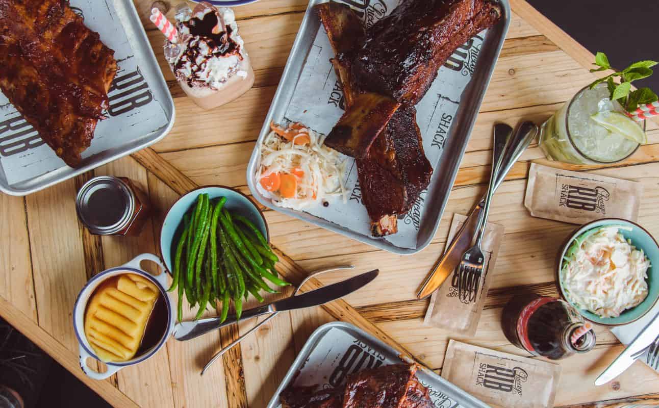 Chicago Rib Shack Clapham 50 off the first table of the night with First Table