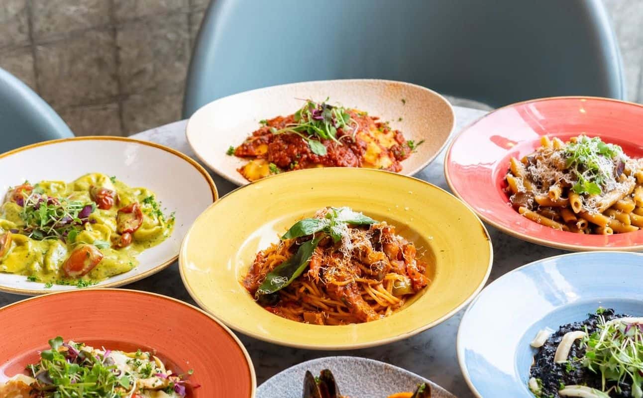 Enjoy Italian, Pizza, Mediterranean, Gluten Free options, Vegan options, Vegetarian options, Restaurant, Free wifi, Highchairs available, Street parking, Table service, Wheelchair accessible, $$, Families, Groups and Special occasion cuisine at Vittoria on the Bridge in Edinburgh Old Town, Edinburgh