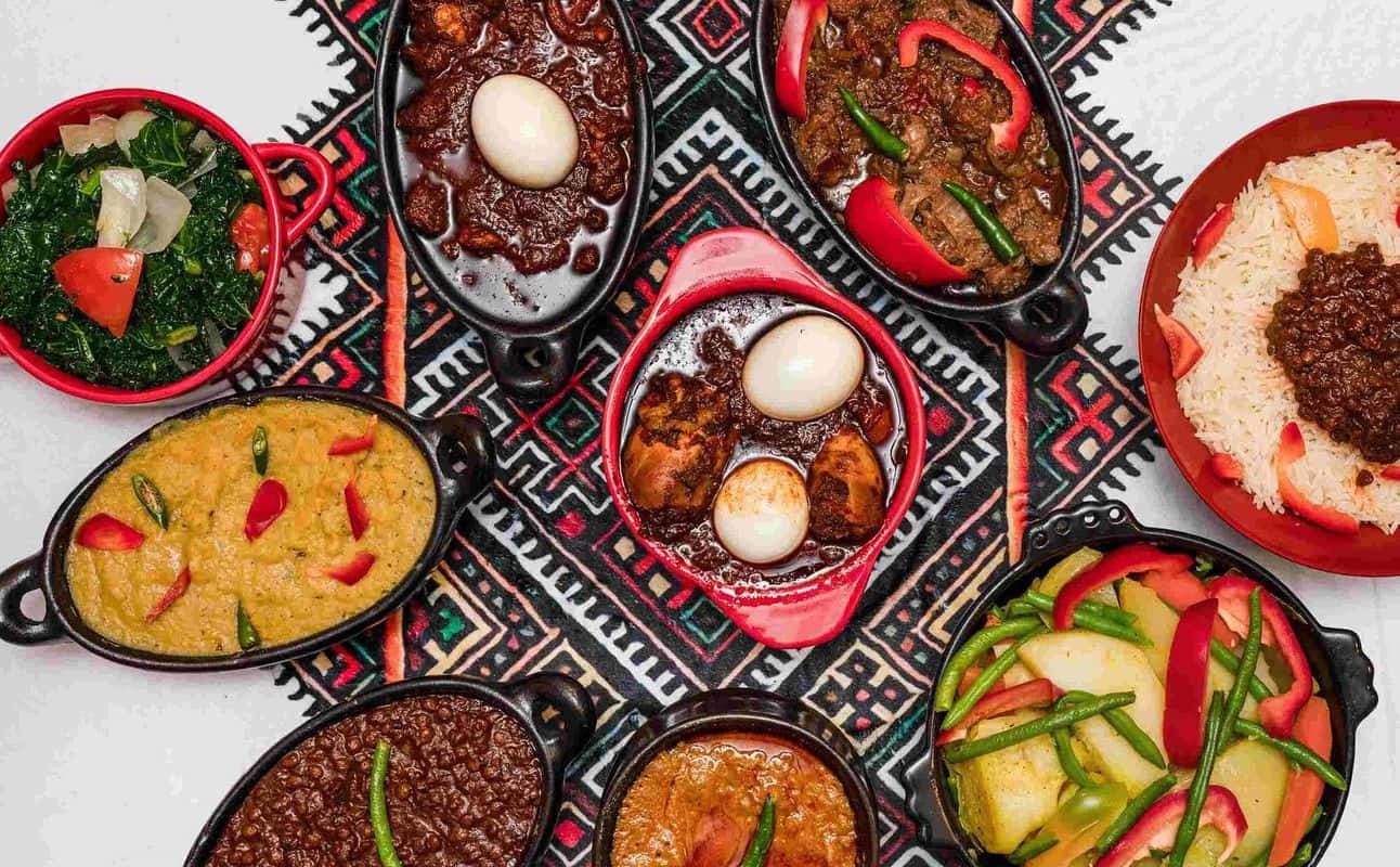 Enjoy Ethiopian, Vegetarian options, Vegan options, Restaurant, $$, Groups, Families, Date night and Special occasion cuisine at Real Habesha Restaurant in Bishopston, Bristol