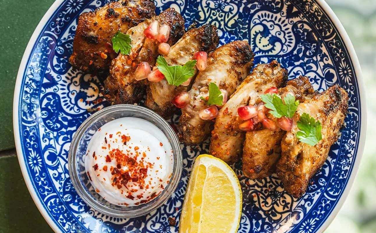 Enjoy Lebanese, Middle Eastern, North African, Vegetarian options, Vegan options, Gluten Free options, Restaurant, Indoor & outdoor seating, $$, Families and Groups cuisine at Comptoir Libanais Ealing in Ealing, London