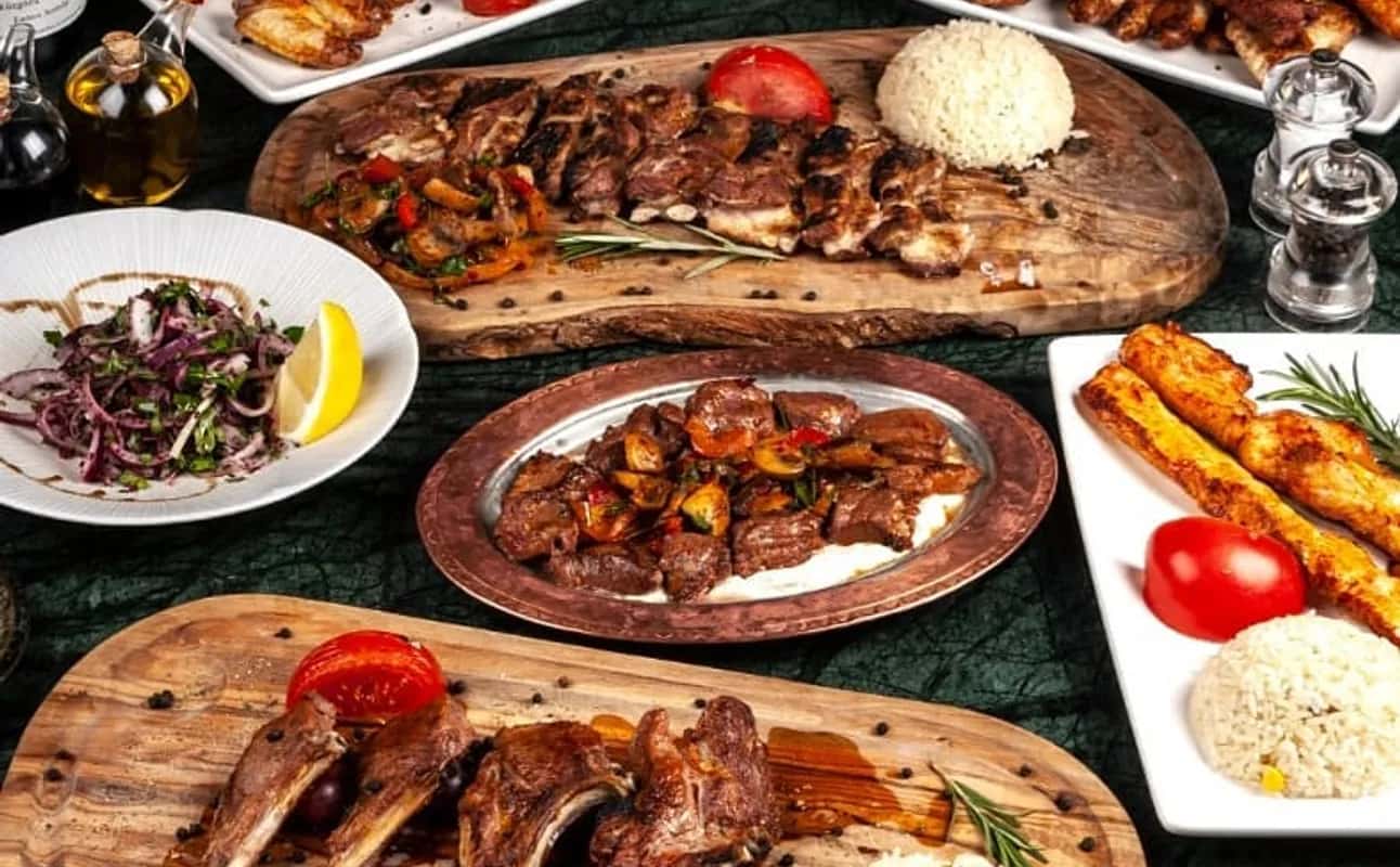 Enjoy Turkish, Vegetarian options, Vegan options, Gluten Free options, Restaurant, Free wifi, Highchairs available, Indoor & outdoor seating, Table service, Wheelchair accessible, $$, Groups and Families cuisine at Mekan Charcoal Grill in Hove, Brighton