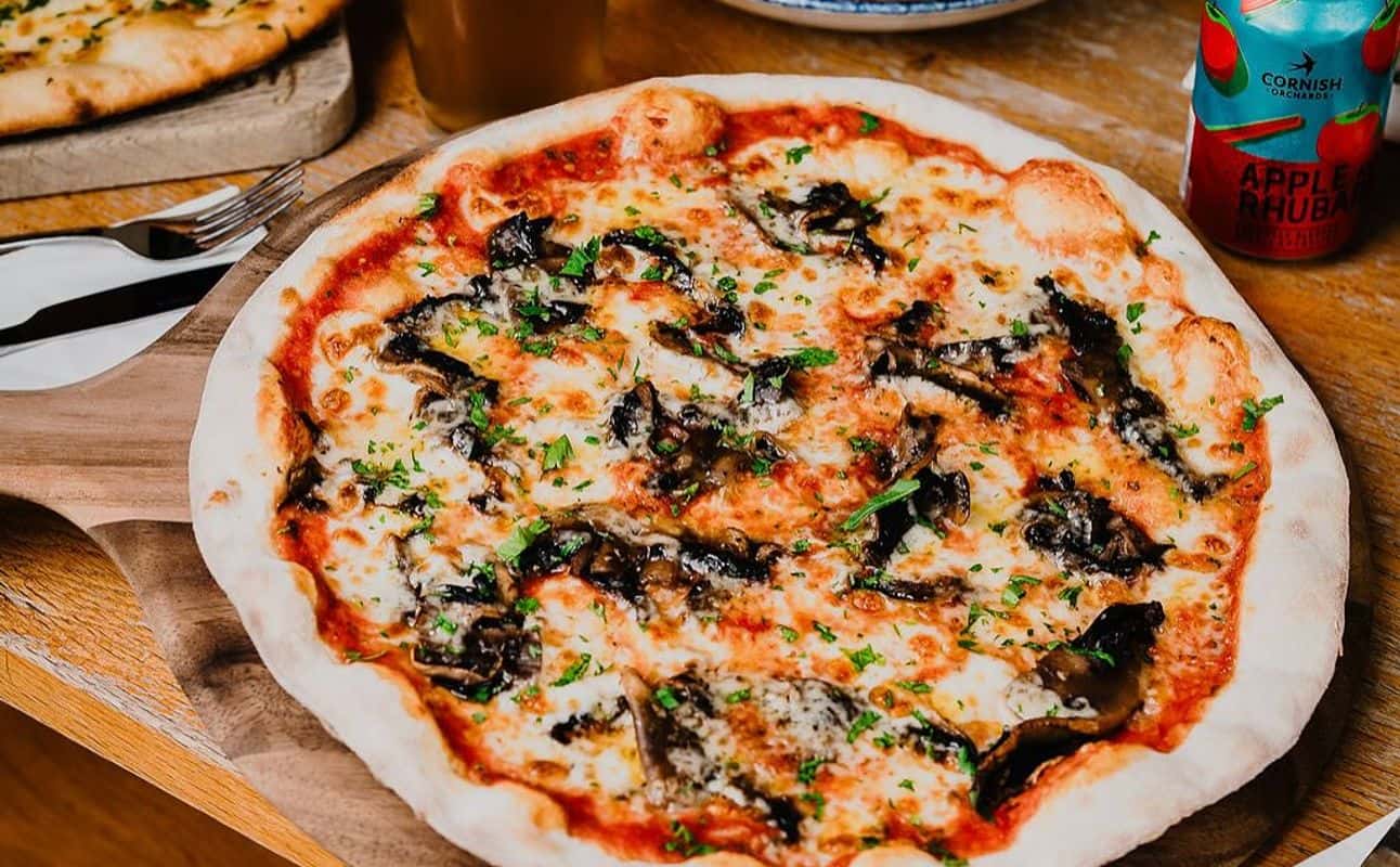 Enjoy British, Pizza, Vegan options, Vegetarian options, Gluten Free options, Restaurant, Highchairs available, Wheelchair accessible, Indoor & outdoor seating, Non-smoking, Free wifi, Dog friendly, $$, Groups, Families, Special occasion and Date night cuisine at The Stable  - Birmingham in Birmingham City Centre, Birmingham