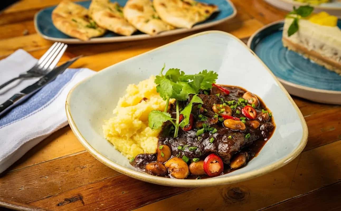 Enjoy Jamaican, Caribbean, Vegetarian options, Vegan options, Gluten Free options, Restaurant, Highchairs available, Wheelchair accessible, Table service, Indoor & outdoor seating, Free wifi, Dog friendly, $$, Families, Groups, Kids and Date night cuisine at Turtle Bay Bournemouth in Bournemouth City Centre, Bournemouth