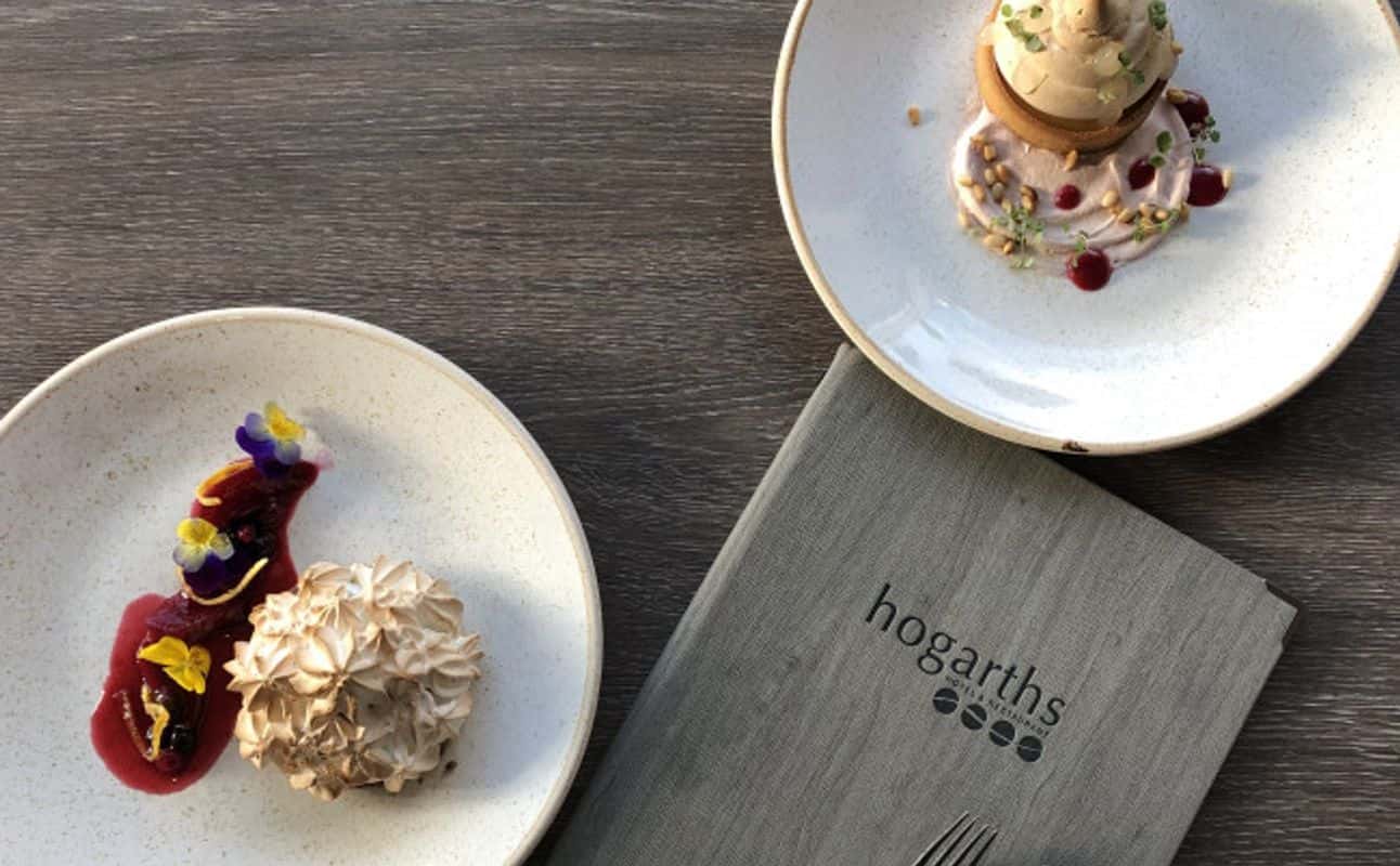 Enjoy British and International cuisine at Hogarths Hotel Solihull in Solihull, Birmingham