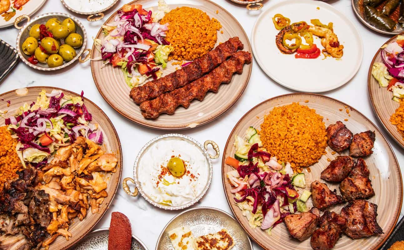 Enjoy Middle Eastern, Turkish, Halal, Vegan options, Vegetarian options, Bars & pubs, Street parking, Dog friendly, Indoor & outdoor seating, Wheelchair accessible, Child friendly, $$, Groups and Special occasion cuisine at Broadway BBQ in Tooting, London