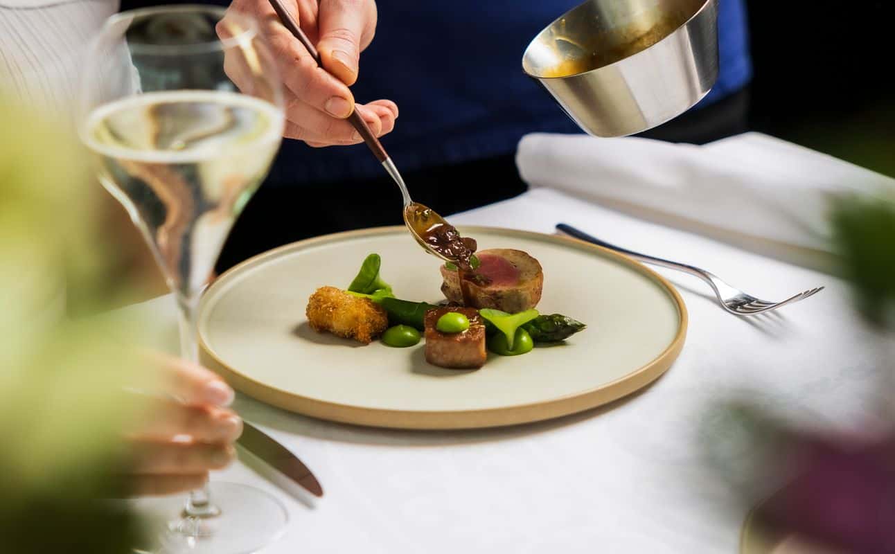 Enjoy British, Gluten Free options, Vegan options, Vegetarian options, Restaurant, Dog friendly, Free wifi, Highchairs available, Indoor & outdoor seating, Table service, Wheelchair accessible, $$$, Groups, Families, Date night and Business meetings cuisine at The Boat in Lichfield, Birmingham