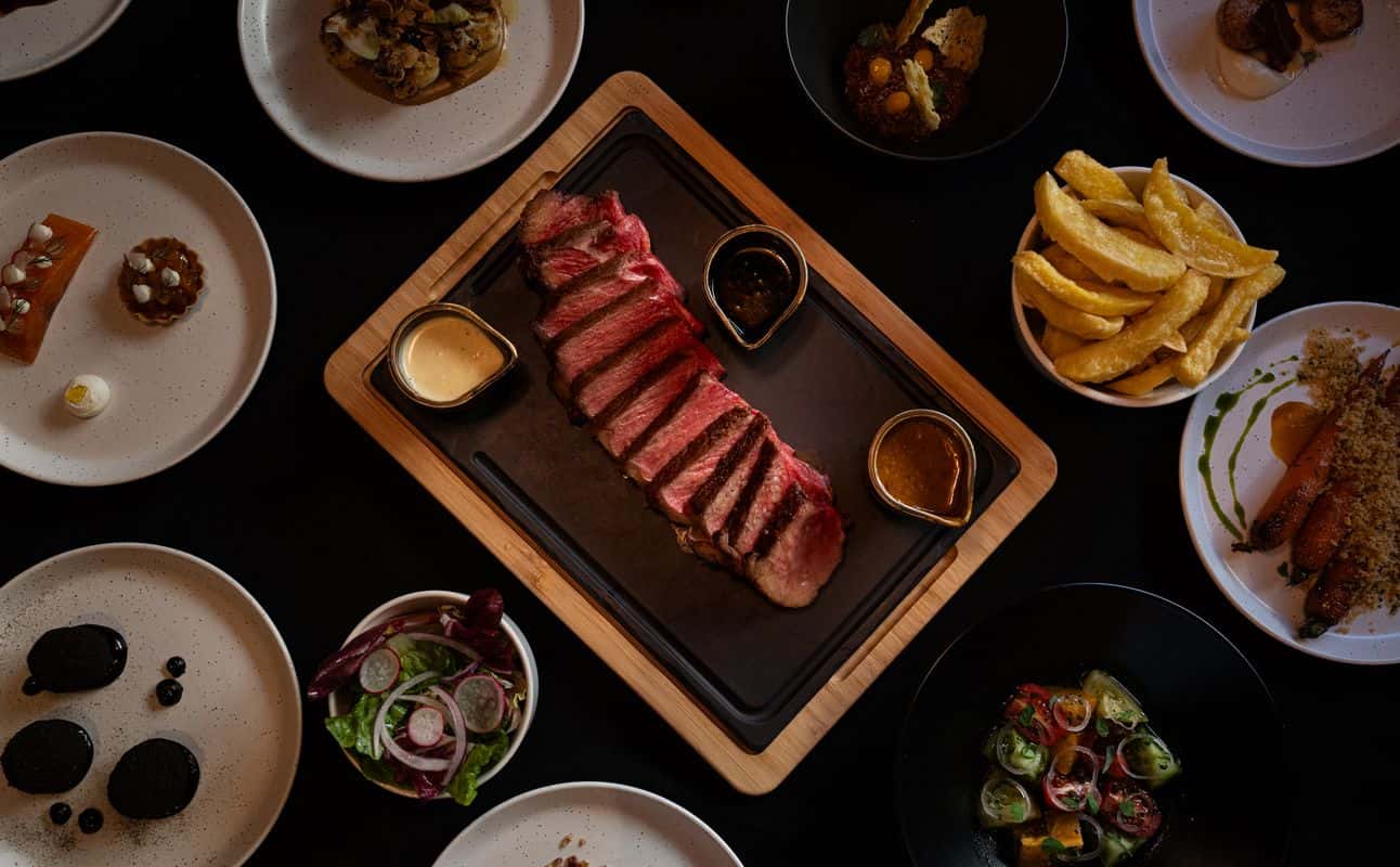 Enjoy Steakhouse, Gluten Free options, Vegetarian options, Restaurant, Table service, Highchairs available, Street parking, Families, Groups, Date night and Special occasion cuisine at Porters Steakhouse in The Old Town, Southampton