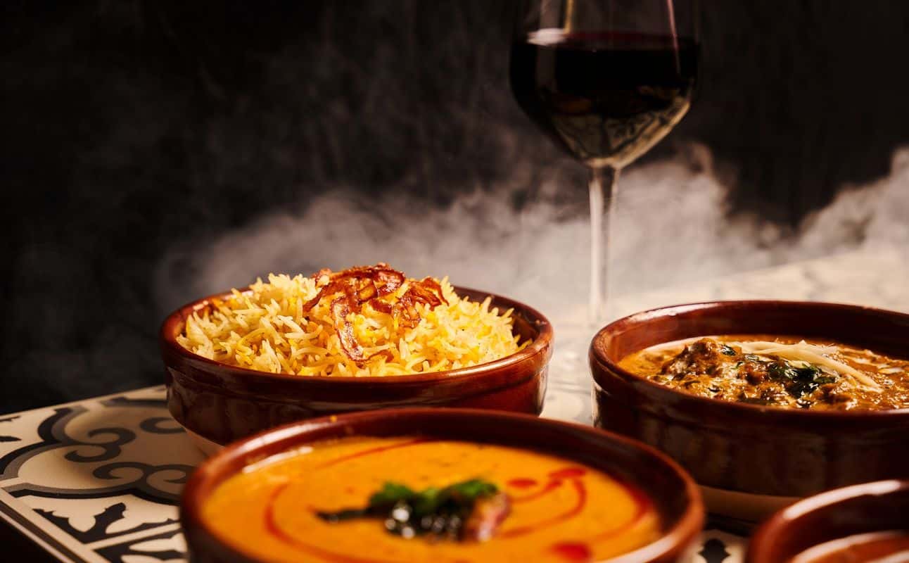 Enjoy Indian, International, Pub Food, Bars & pubs, Restaurant, Private dining, Street parking, Highchairs available, Free wifi, Non-smoking, $$, Live music, Groups, Bar scene and Families cuisine at Sthan M1 in Manchester City Centre, Manchester
