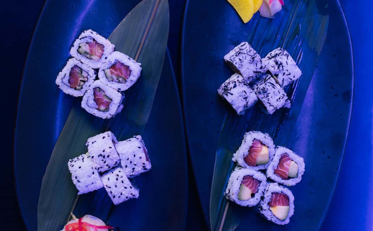 Enjoy Japanese, Asian, Vegetarian options, Restaurant, Indoor & outdoor seating, $$ and Bar scene cuisine at Mooncat in Birmingham City Centre, Birmingham