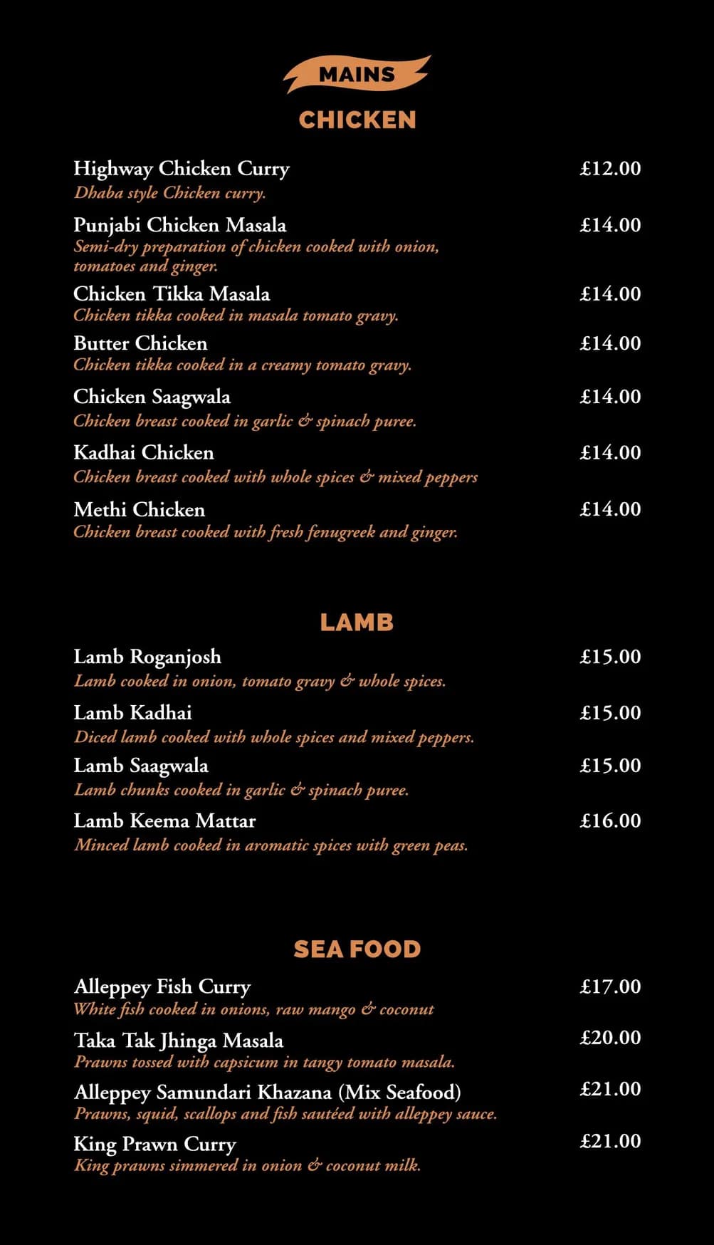 Praza menu, page 2