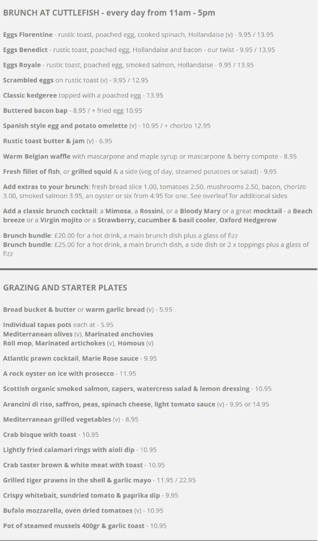 Cuttlefish menu, page 1