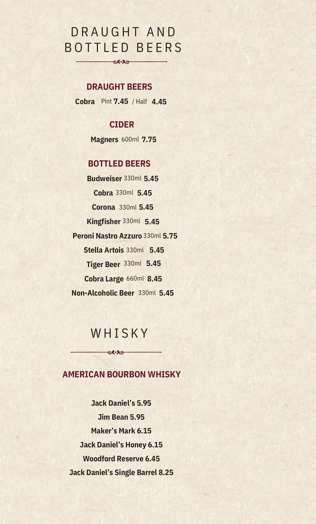 Asha's menu, page 24