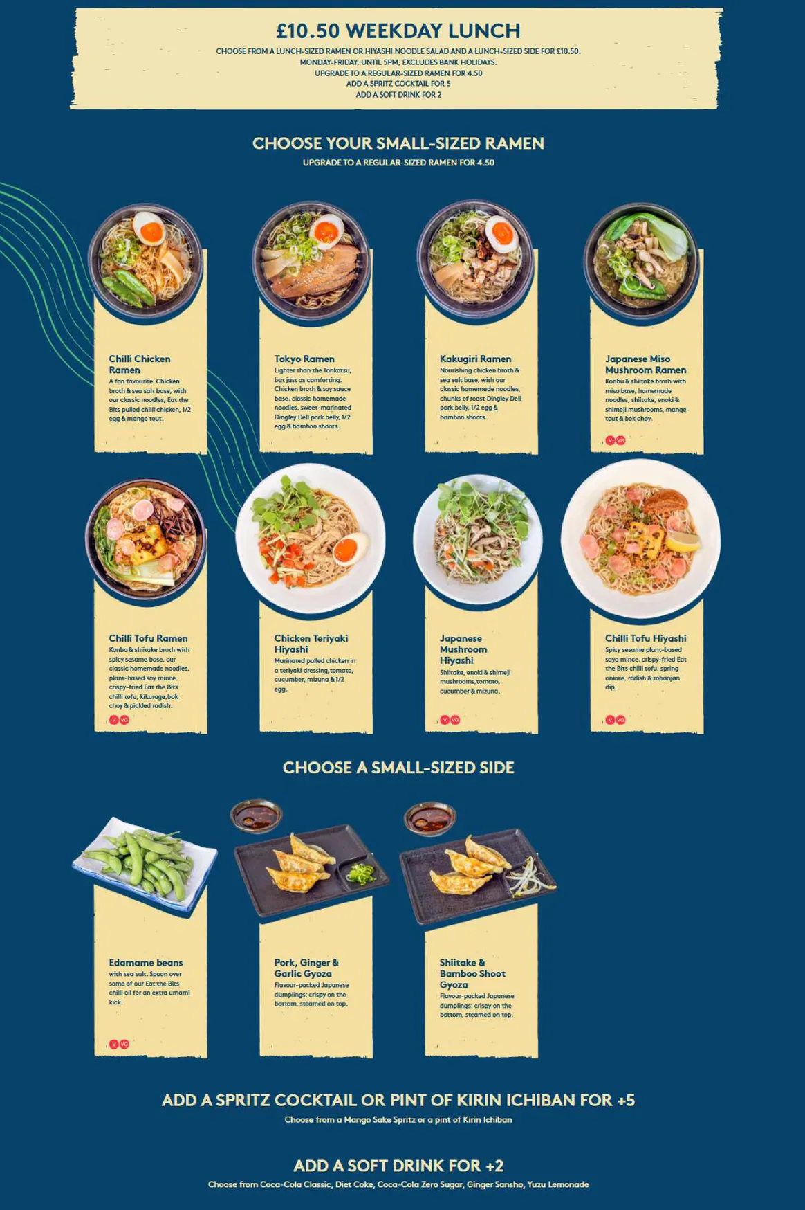 Tonkotsu Ealing menu, page 4