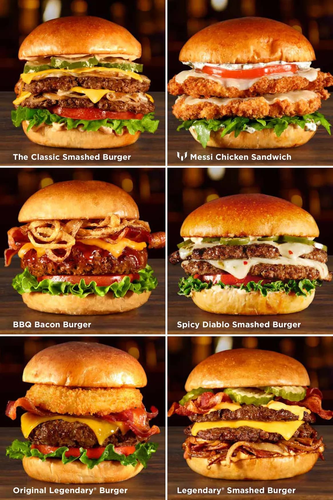 Hard Rock Cafe menu, page 11