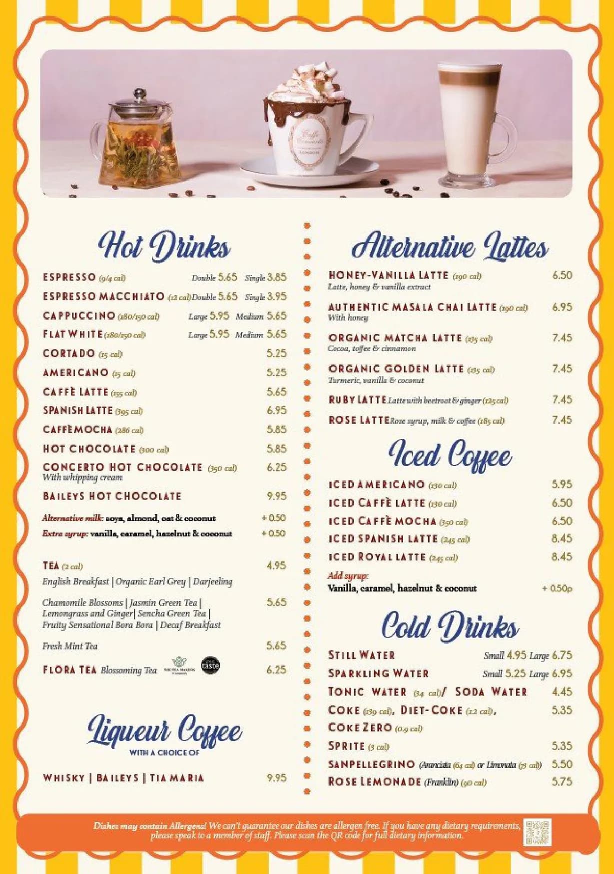 Caffè Concerto menu, page 11