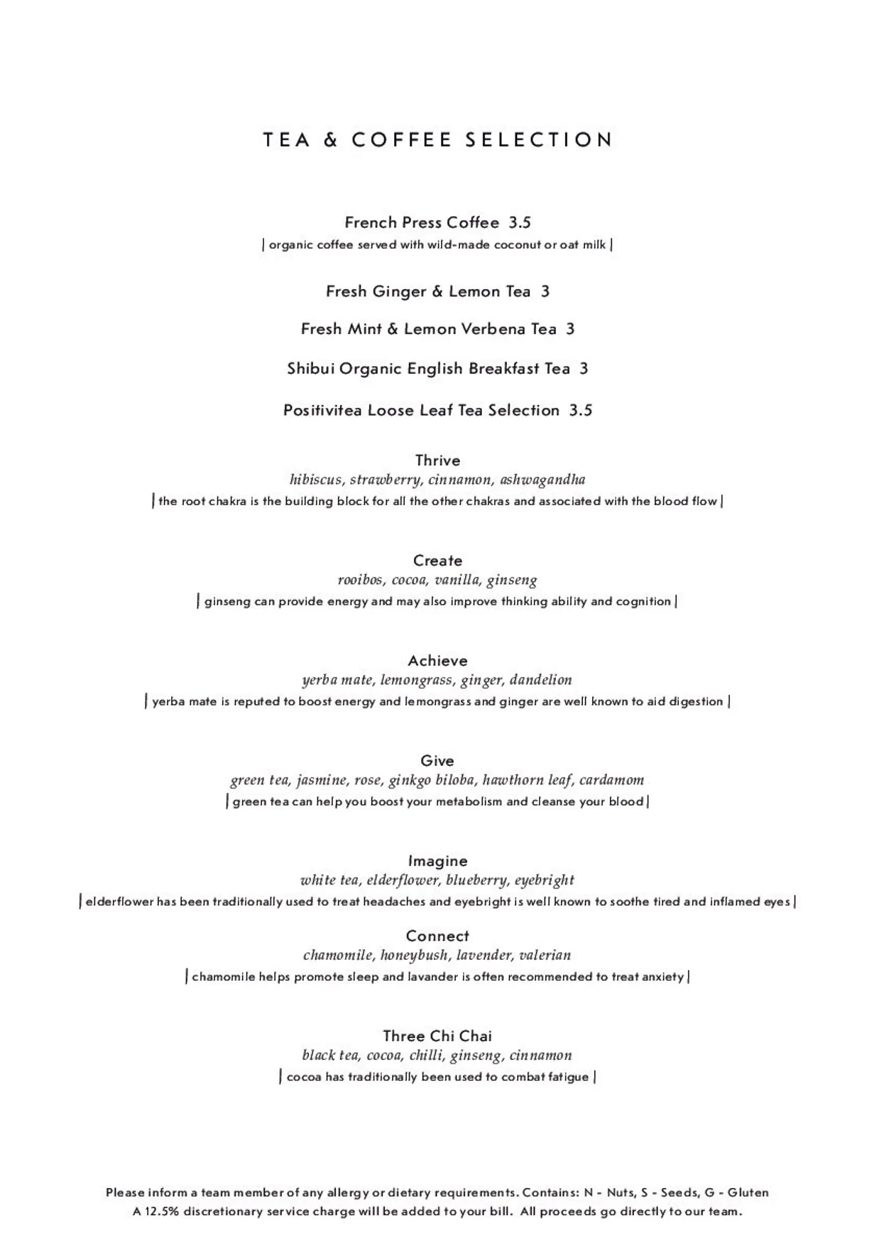 Wild Food Café - Neal's Yard menu, page 3