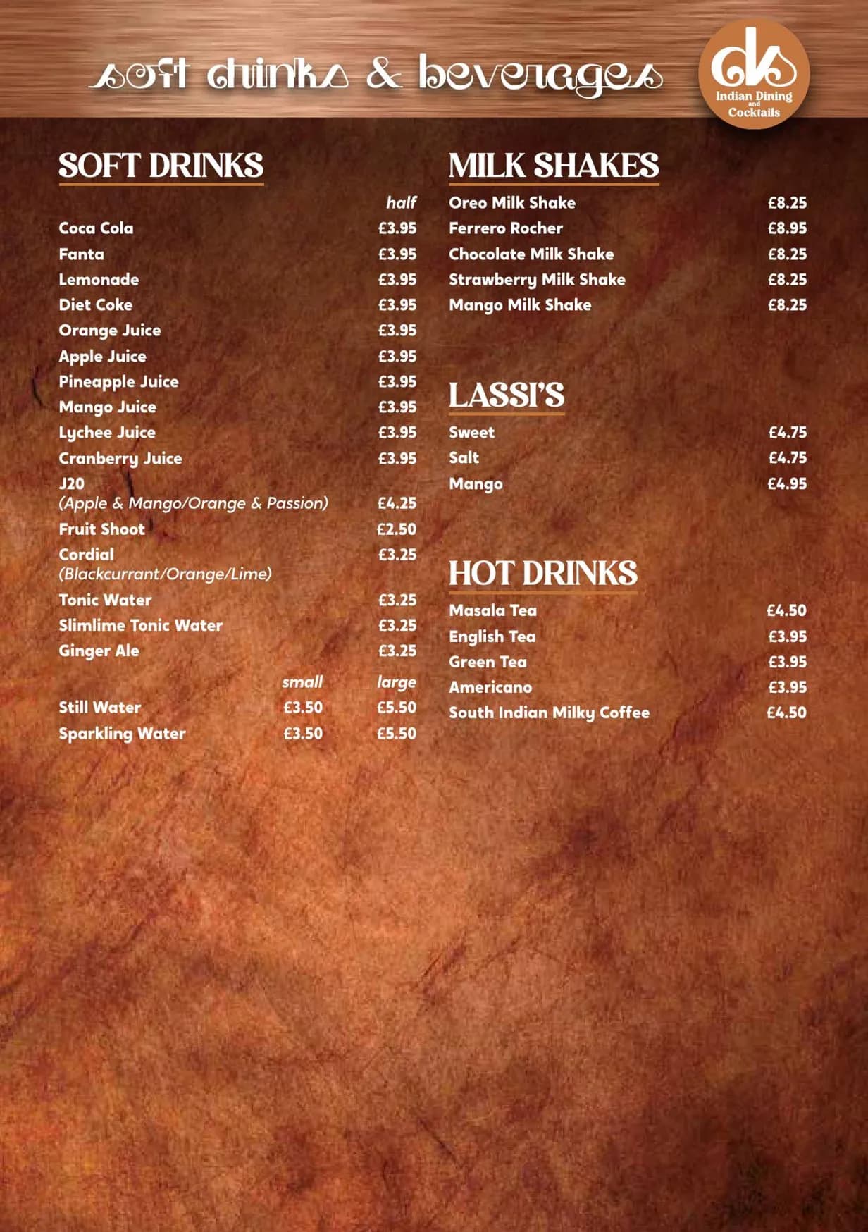 Dil Se menu, page 7