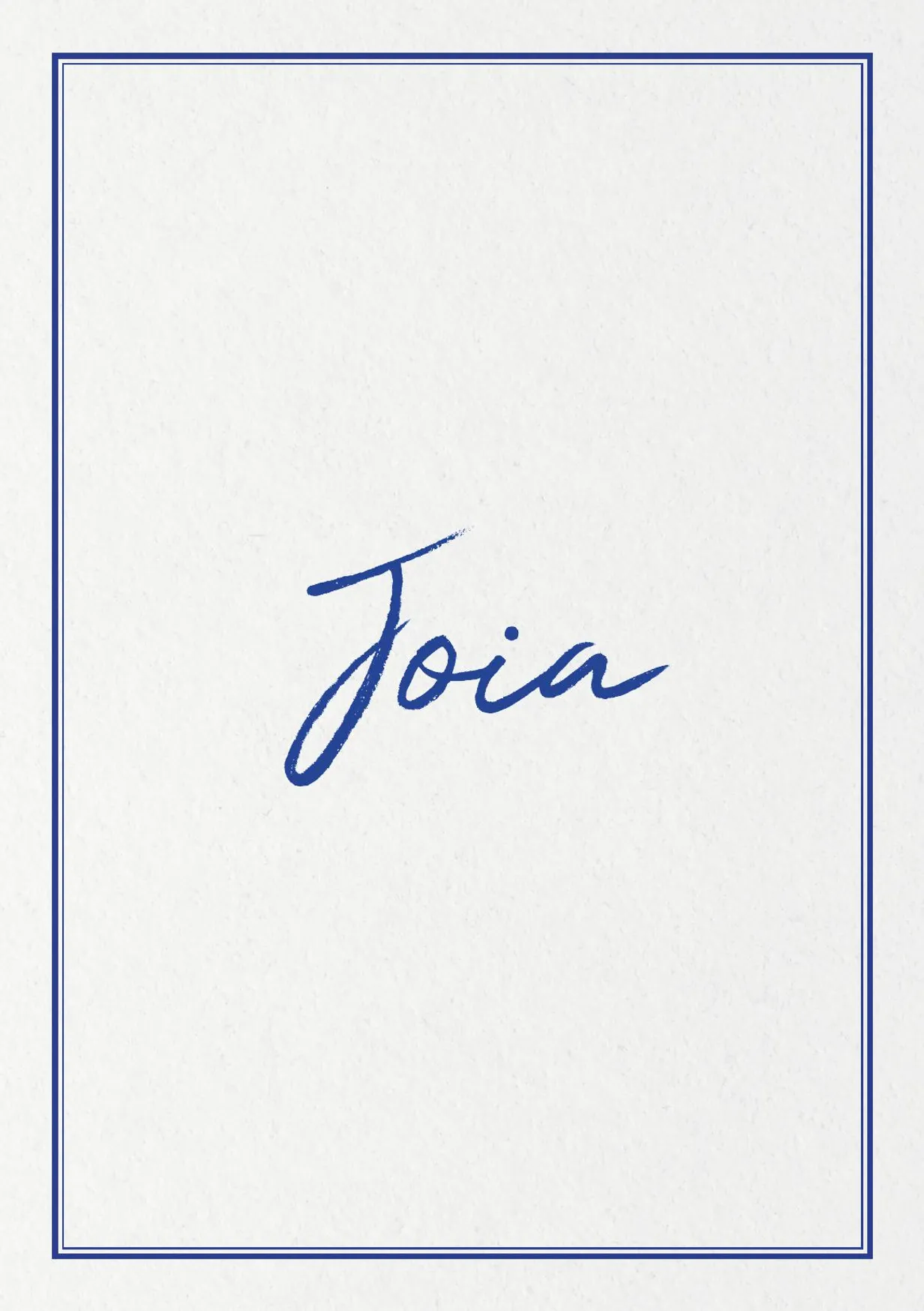 Joia Restaurant menu, page 5