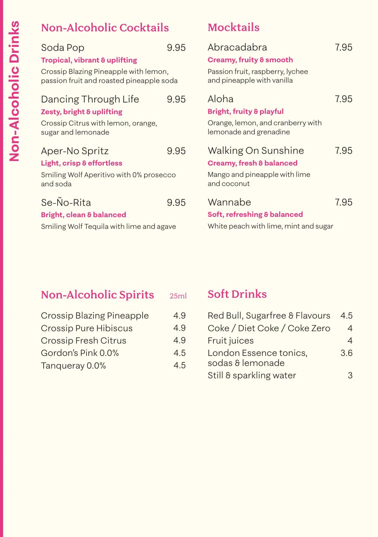Lucky Voice menu, page 4