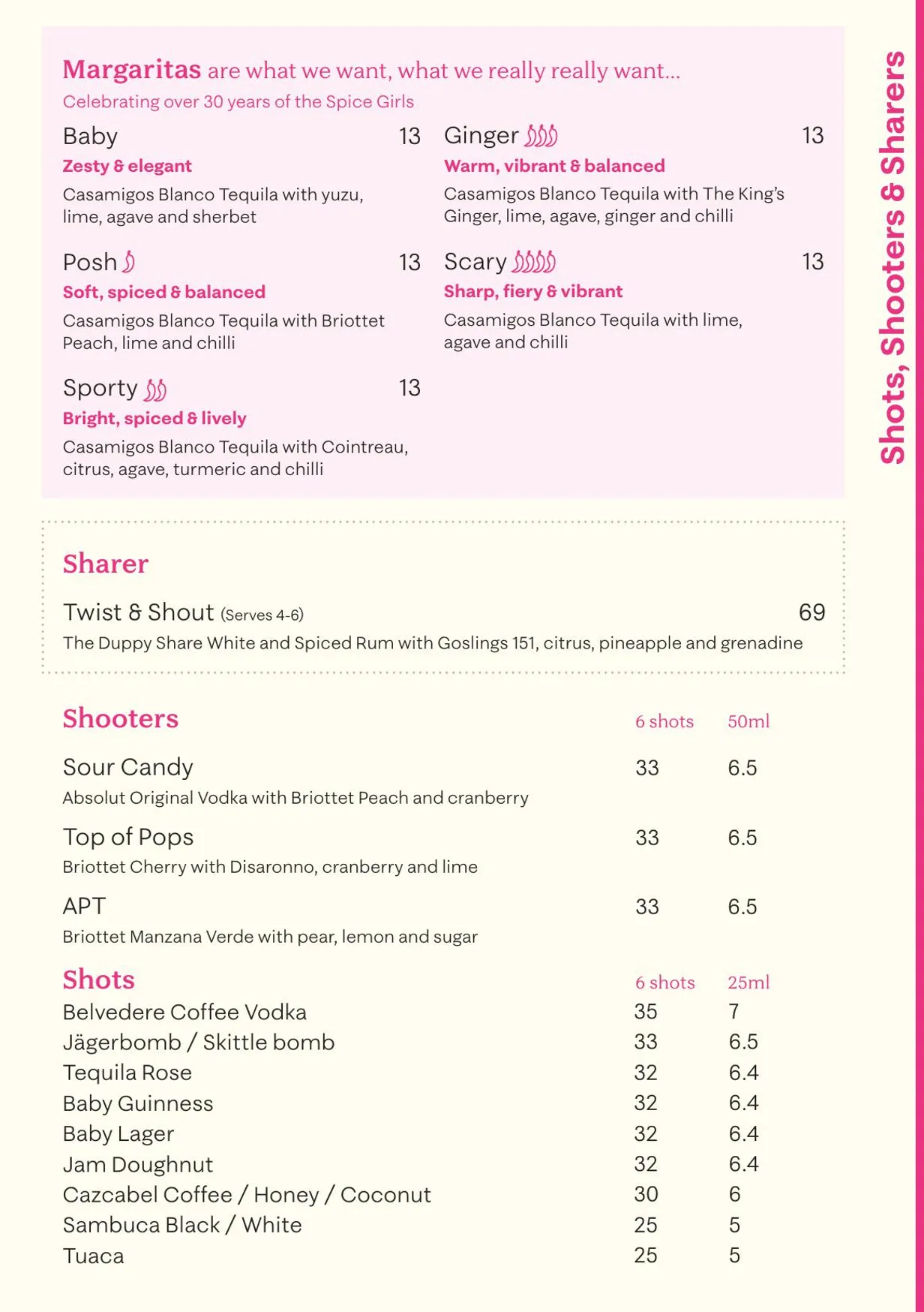 Lucky Voice menu, page 5