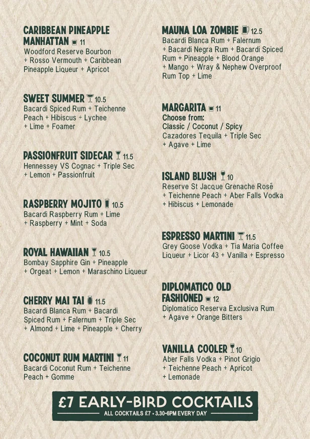 Moku menu, page 5