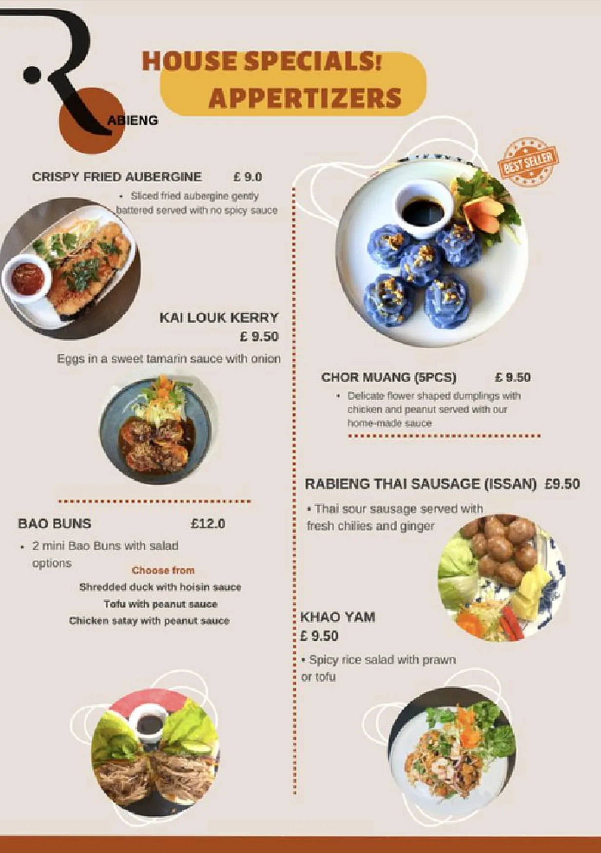 Rabieng menu, page 4