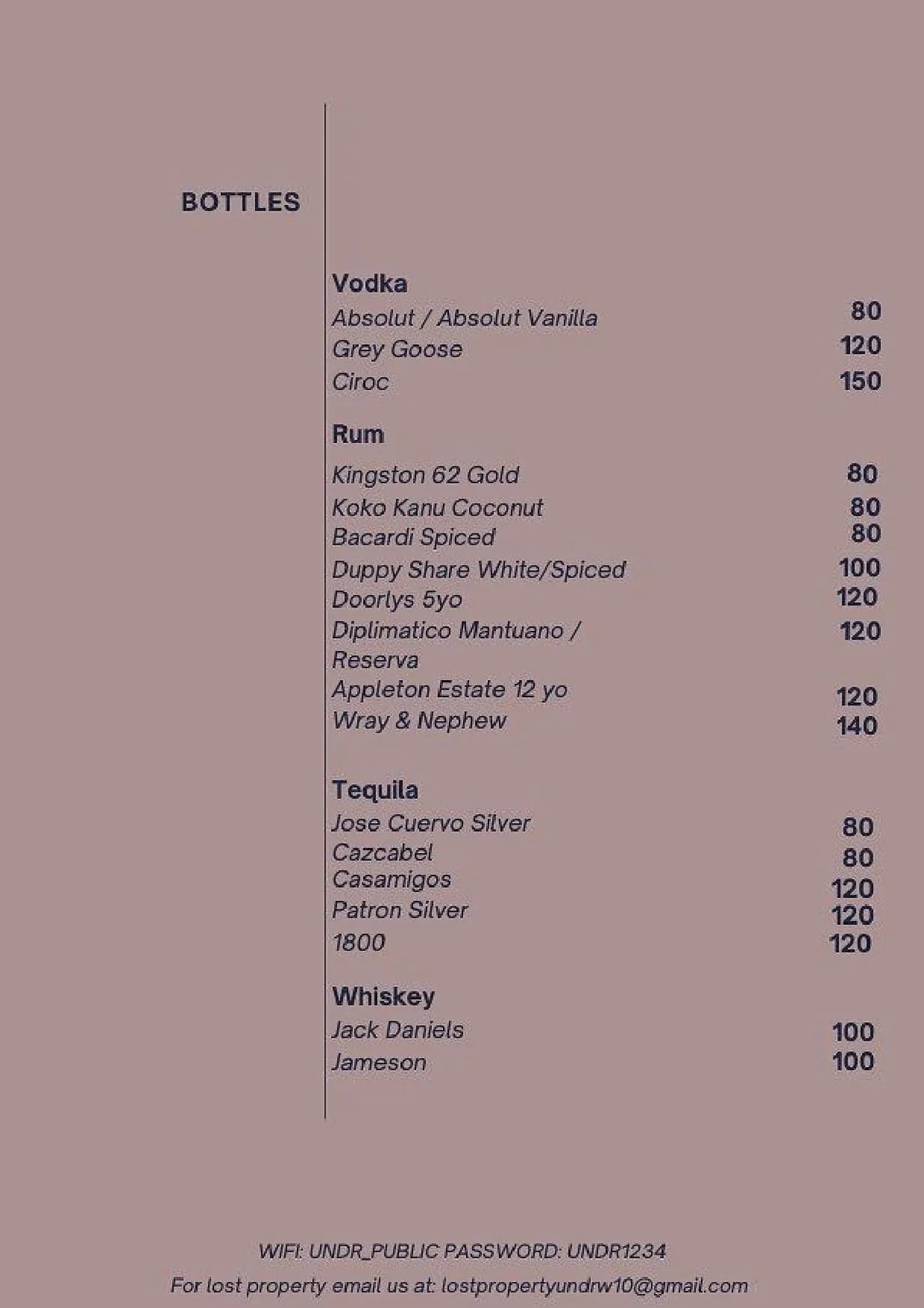 UNDR / HOUSE OF FLAVAZ menu, page 11