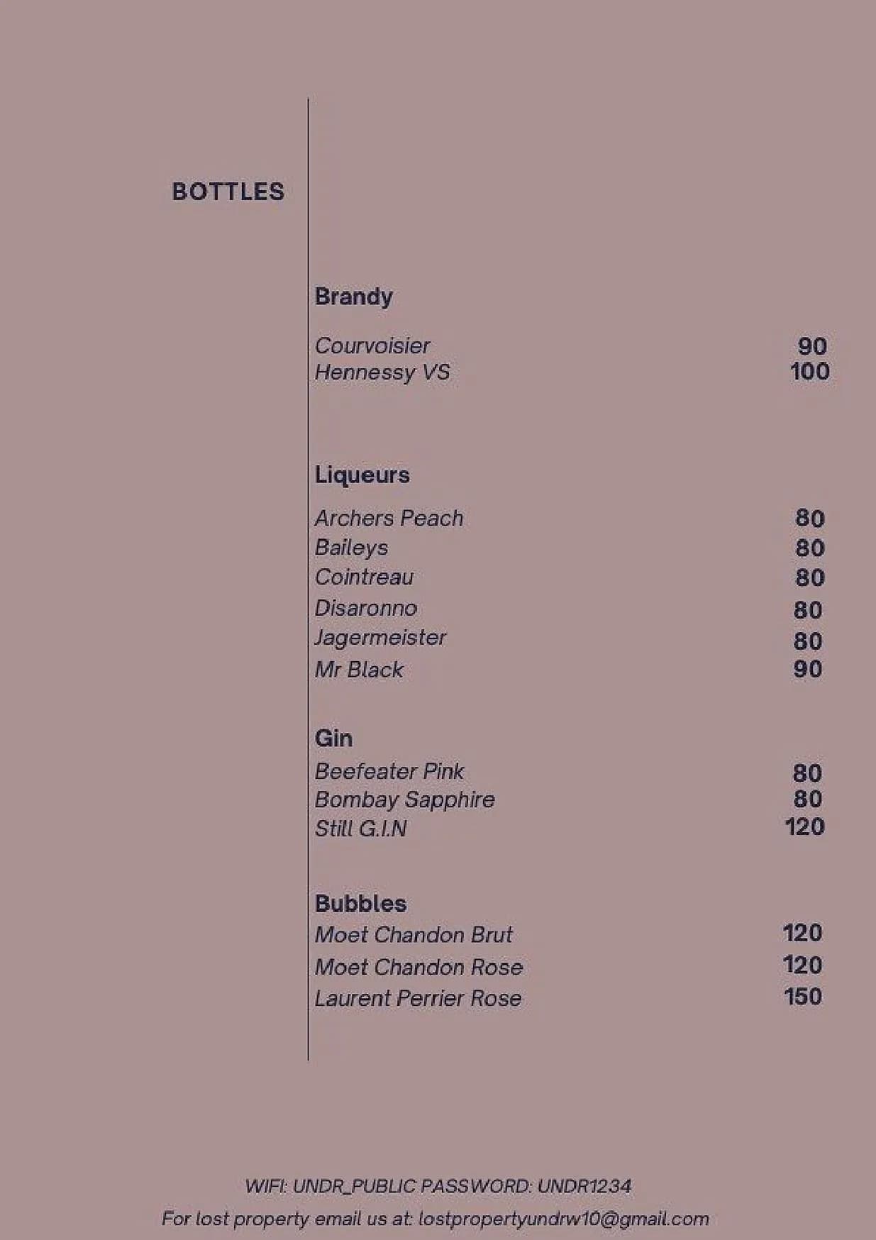 UNDR / HOUSE OF FLAVAZ menu, page 10