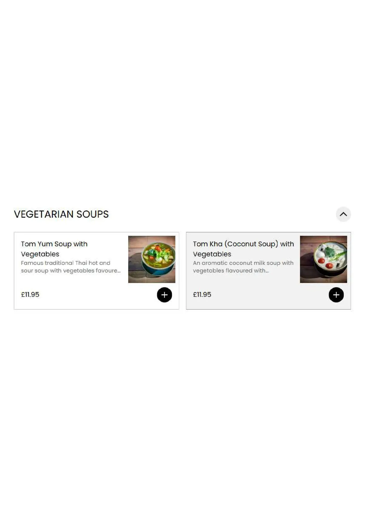 Thai Pad Thai menu, page 6