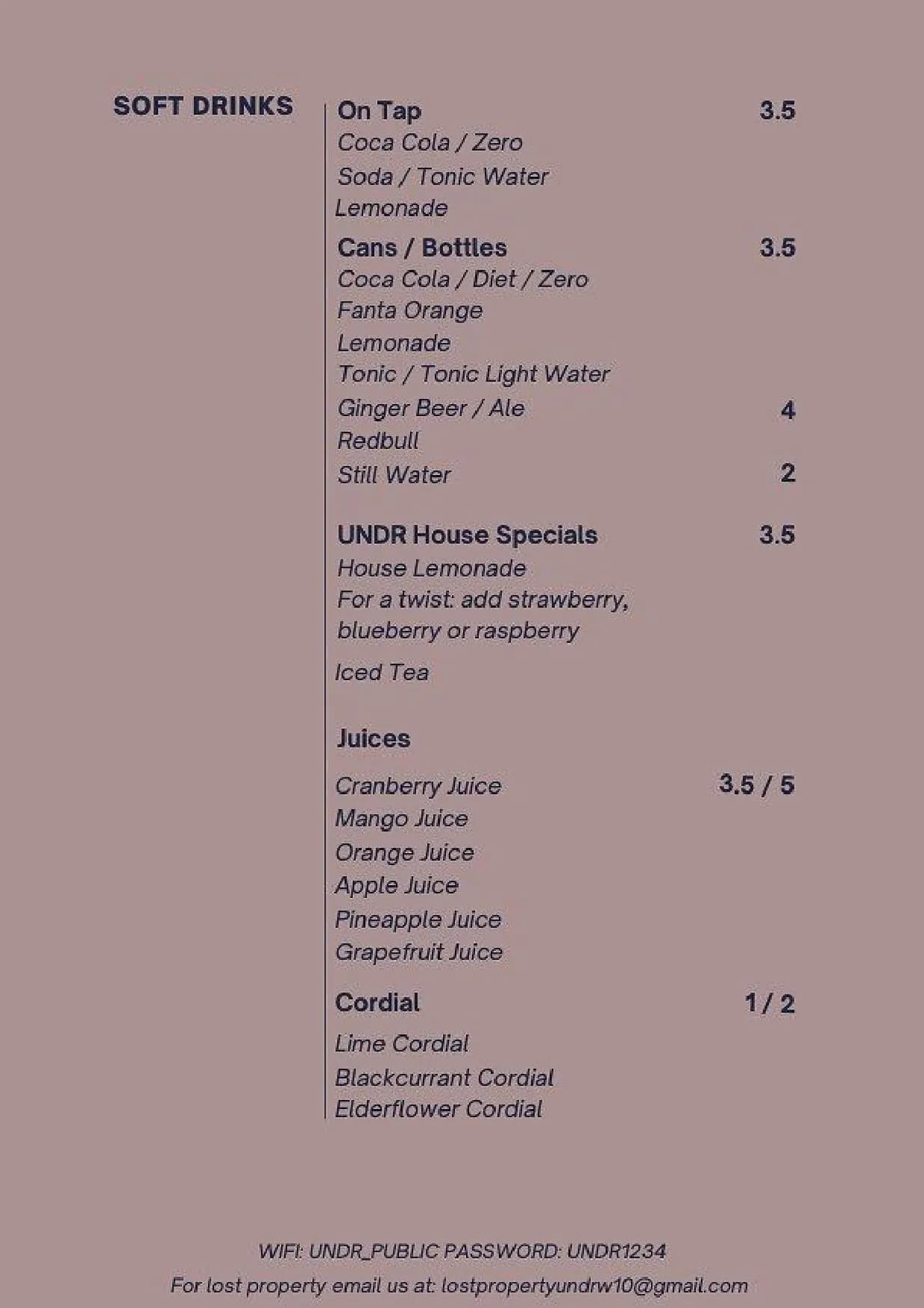 UNDR / HOUSE OF FLAVAZ menu, page 7