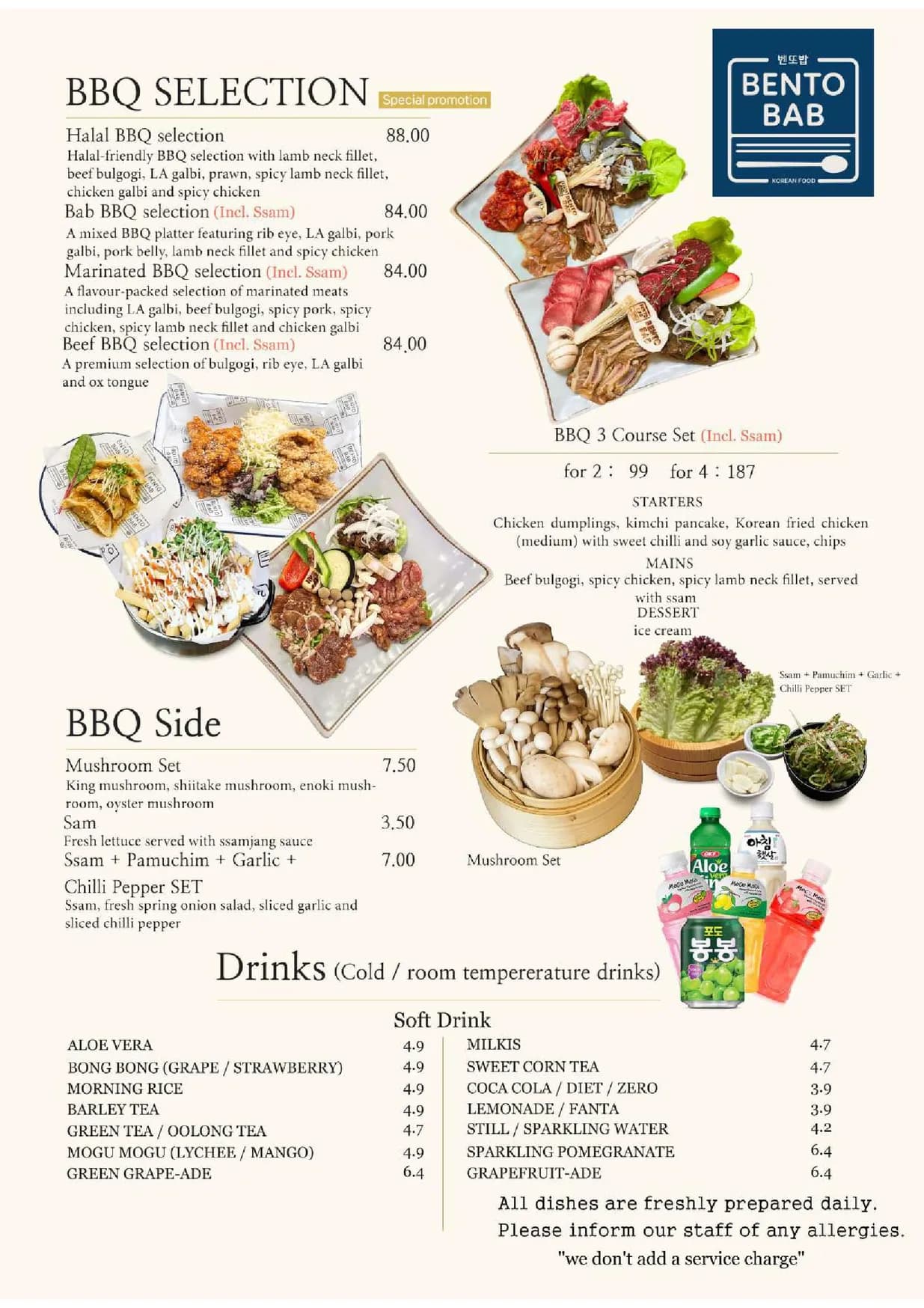 Bentobab menu, page 7