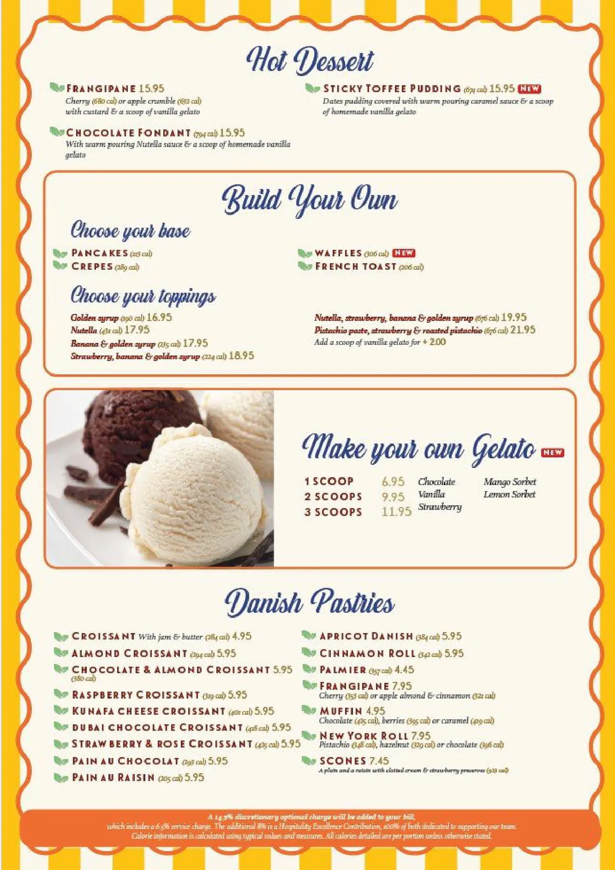 Caffè Concerto menu, page 10