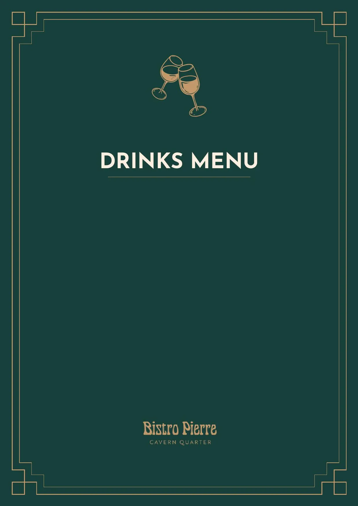 Pierre Kitchen menu, page 6