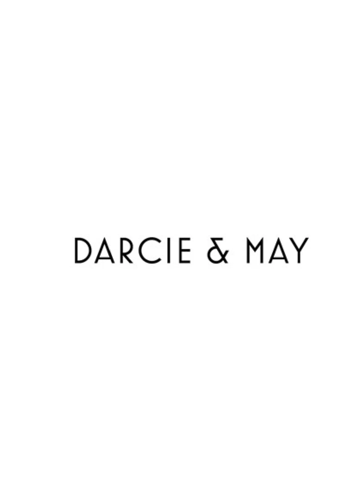Darcie & May Green menu, page 1