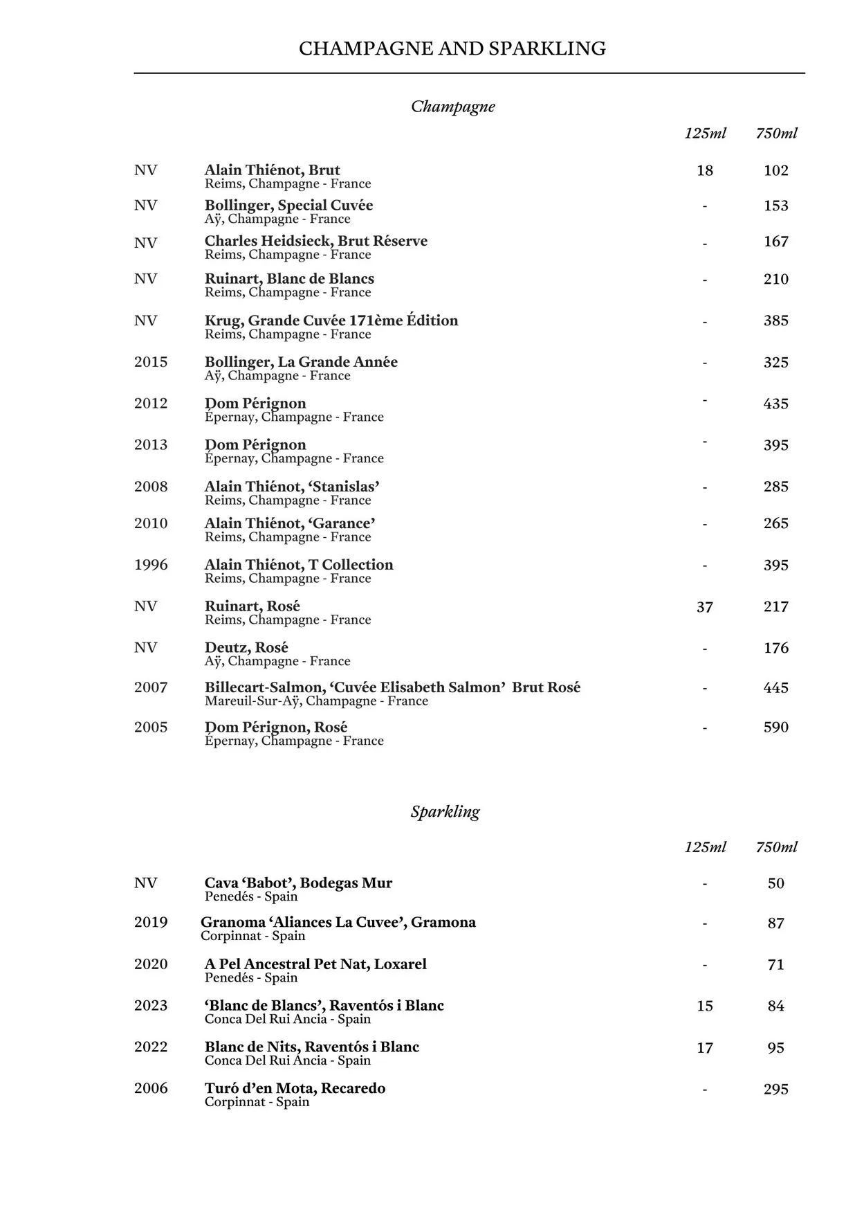 Arros QD menu, page 7