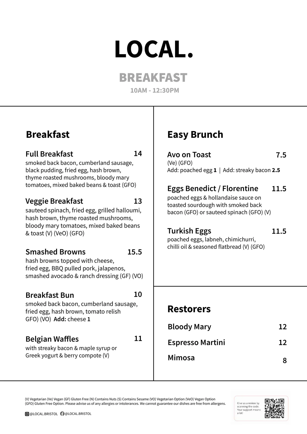Local. menu, page 3