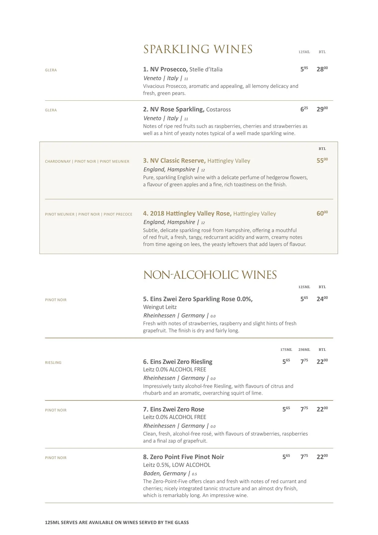 The Plough at Shenstone menu, page 4
