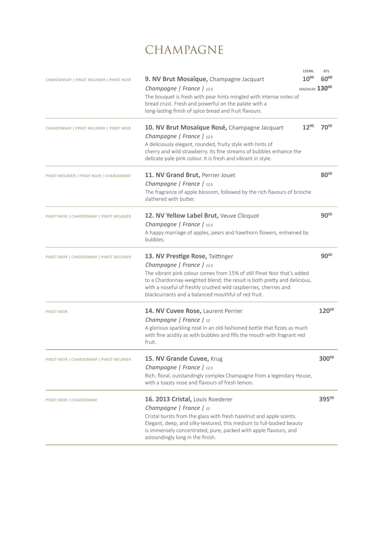 The Plough at Shenstone menu, page 5
