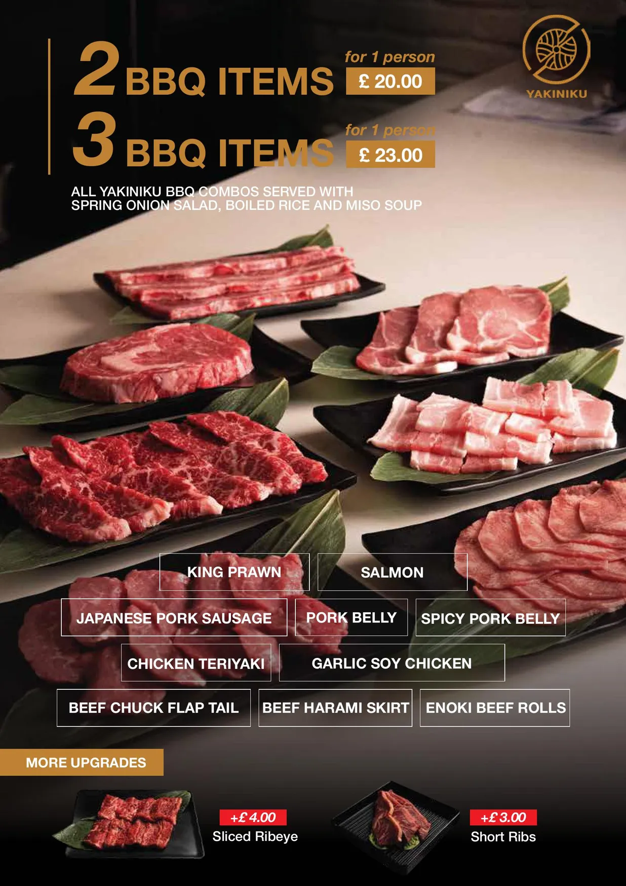 Izakaya x Yakiniku menu, page 2