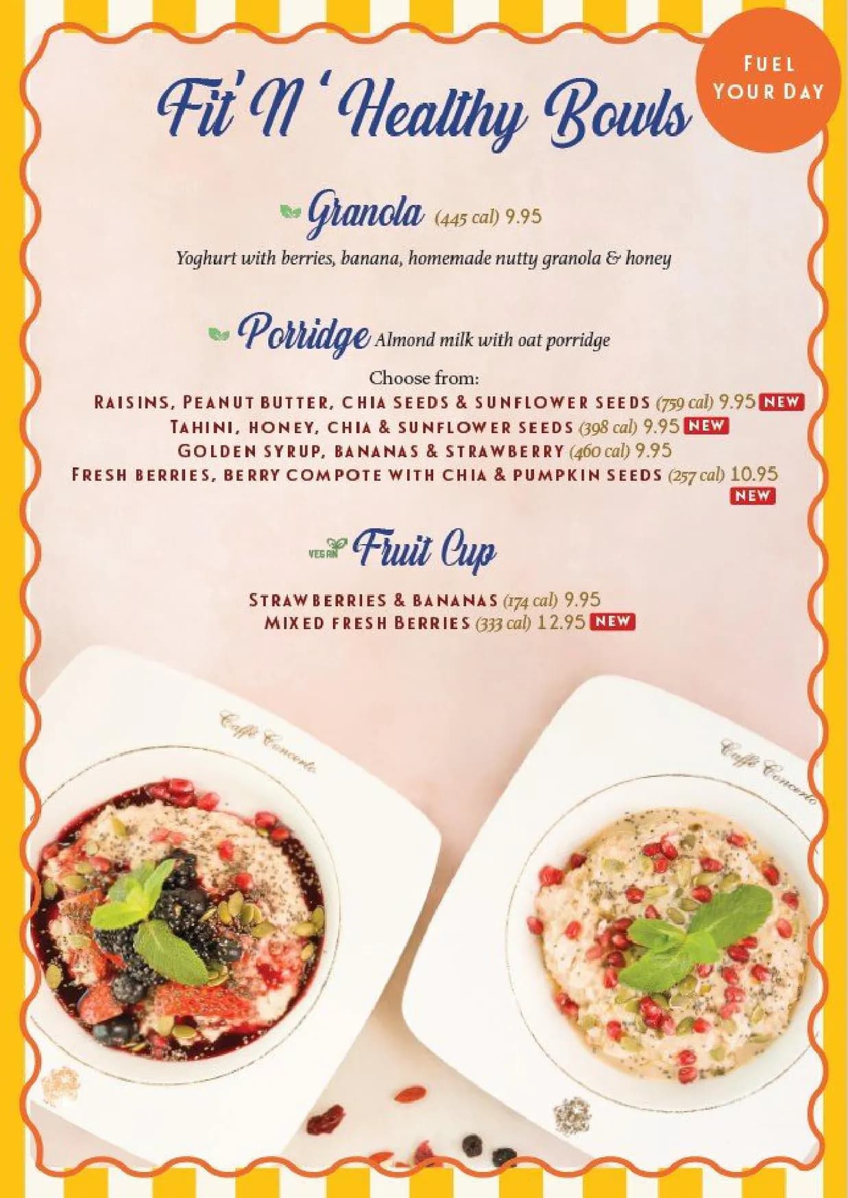 Caffè Concerto menu, page 4