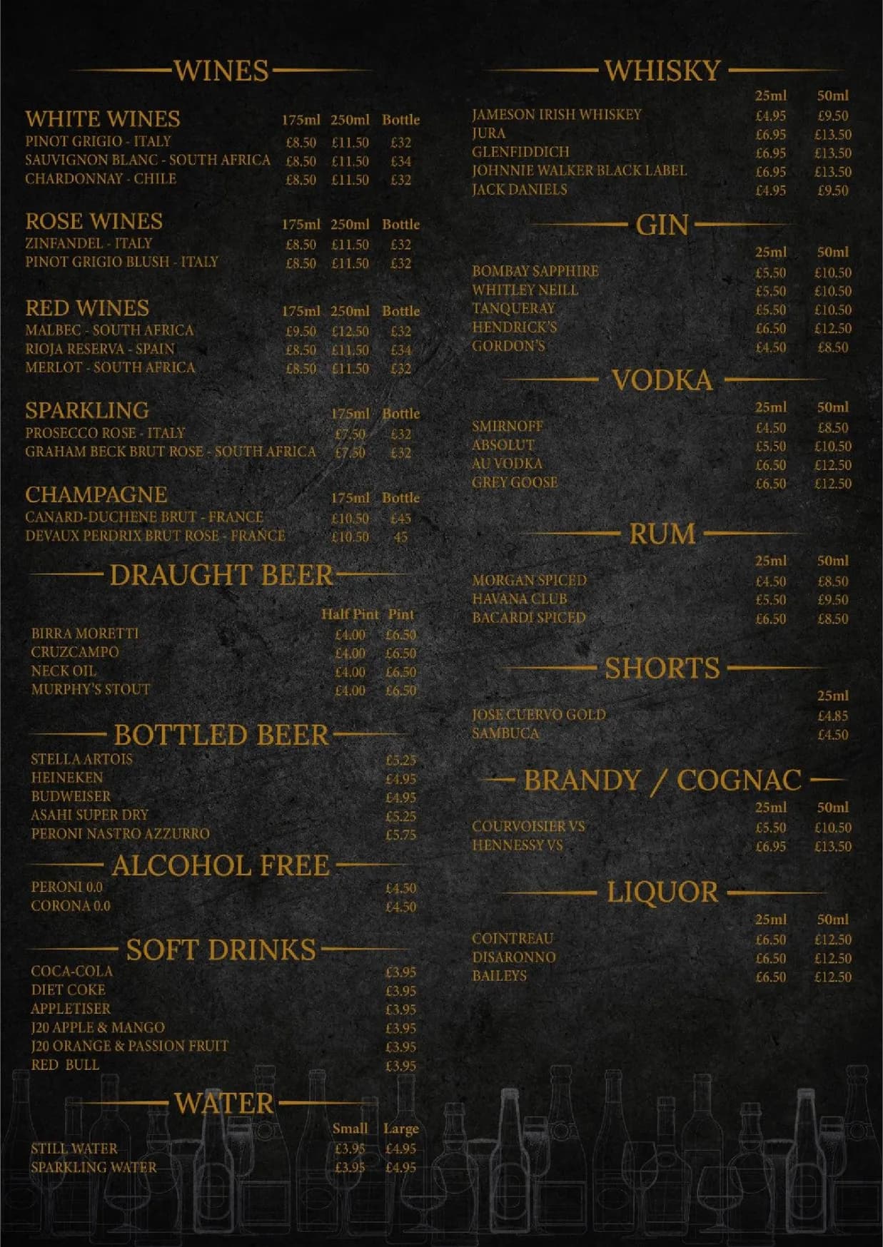 Atmos menu, page 2