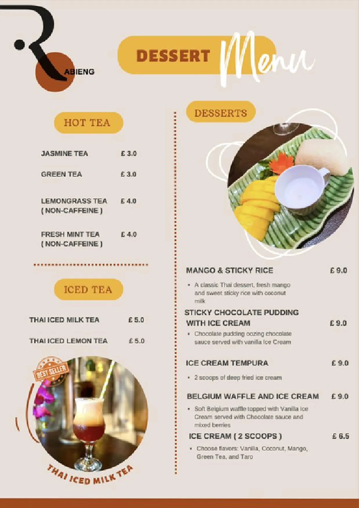 Rabieng menu, page 6