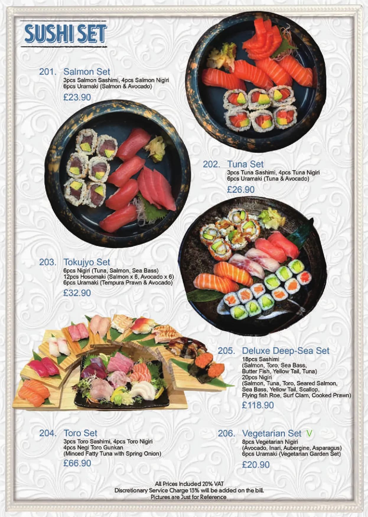 Nazuki Garden menu, page 12