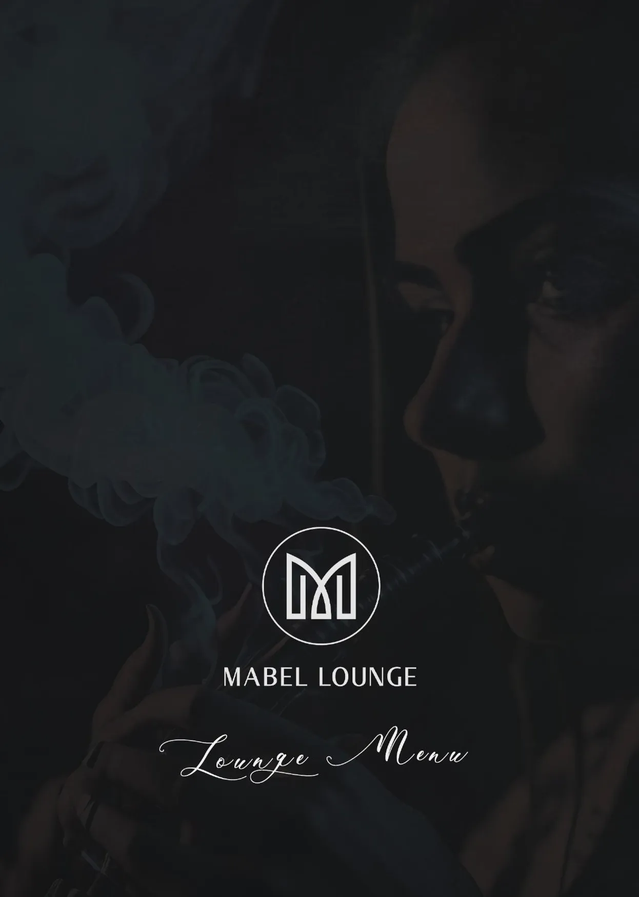 Mabel Lounge menu, page 1
