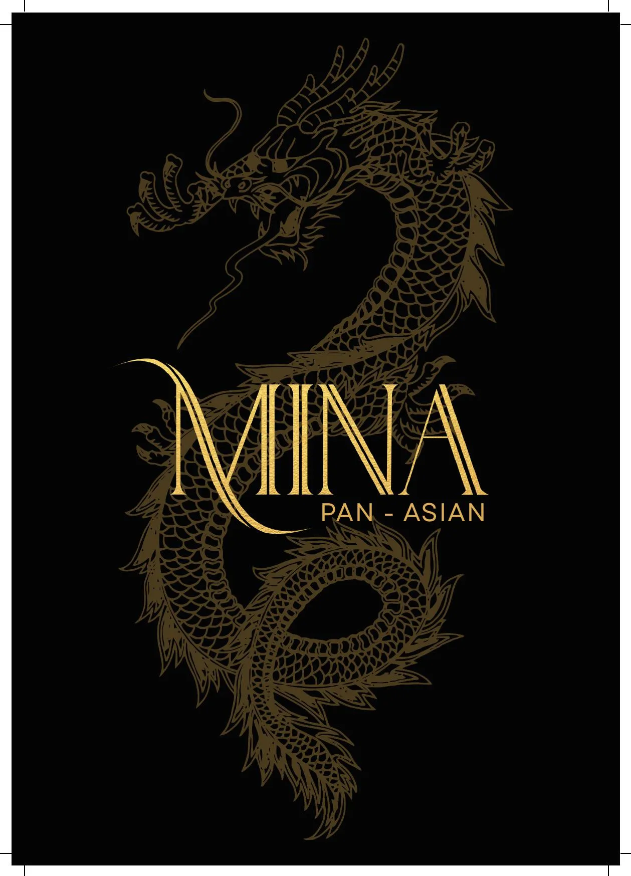 Mina Pan Asian menu, page 3