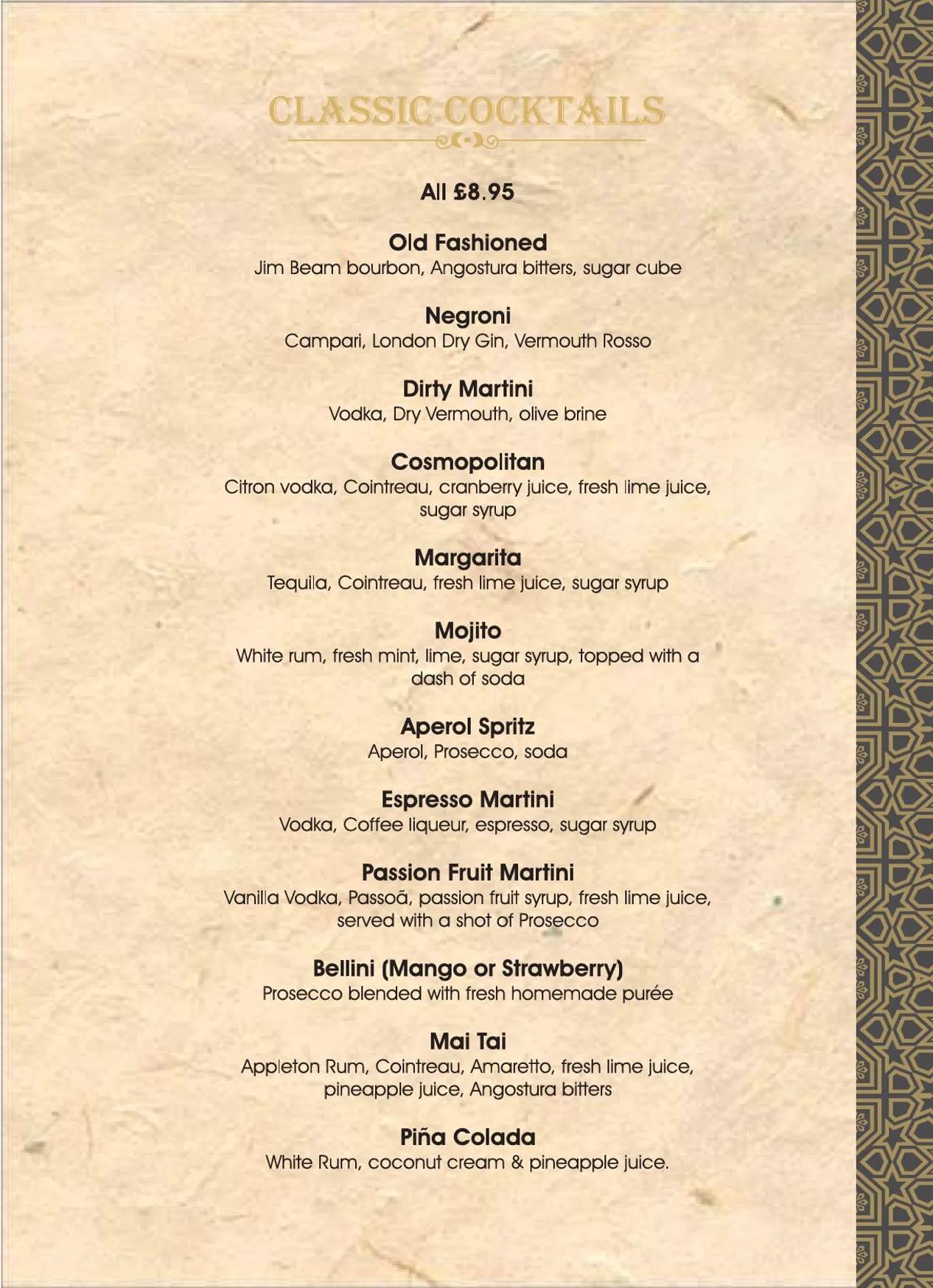 The Yak Nepalese & Indian Cuisine menu, page 10