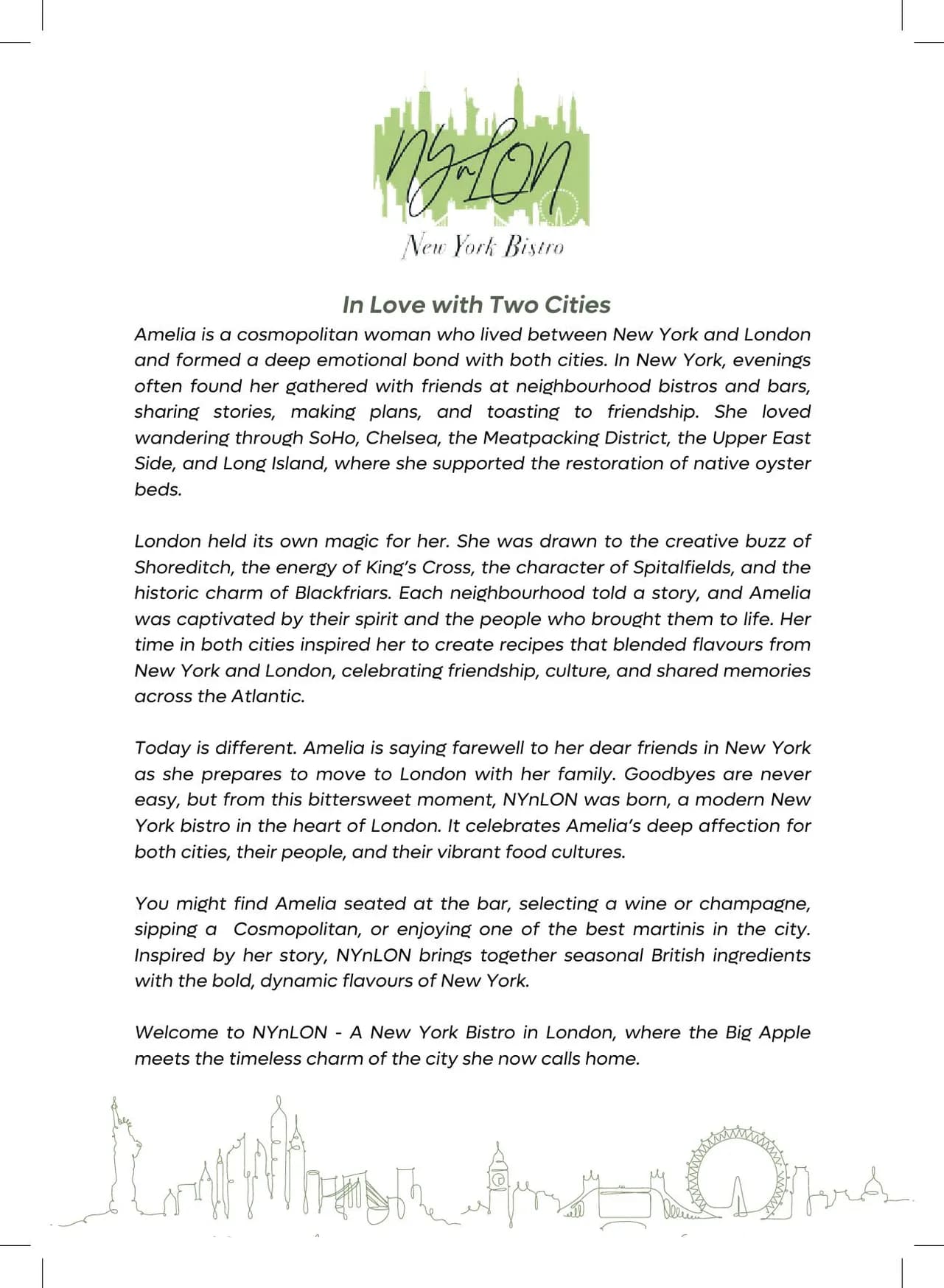 NYnLON menu, page 21