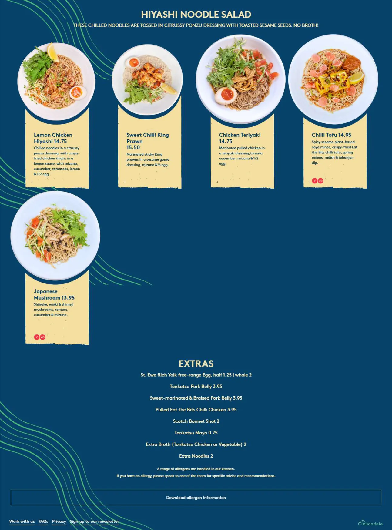 Tonkotsu Ealing menu, page 2