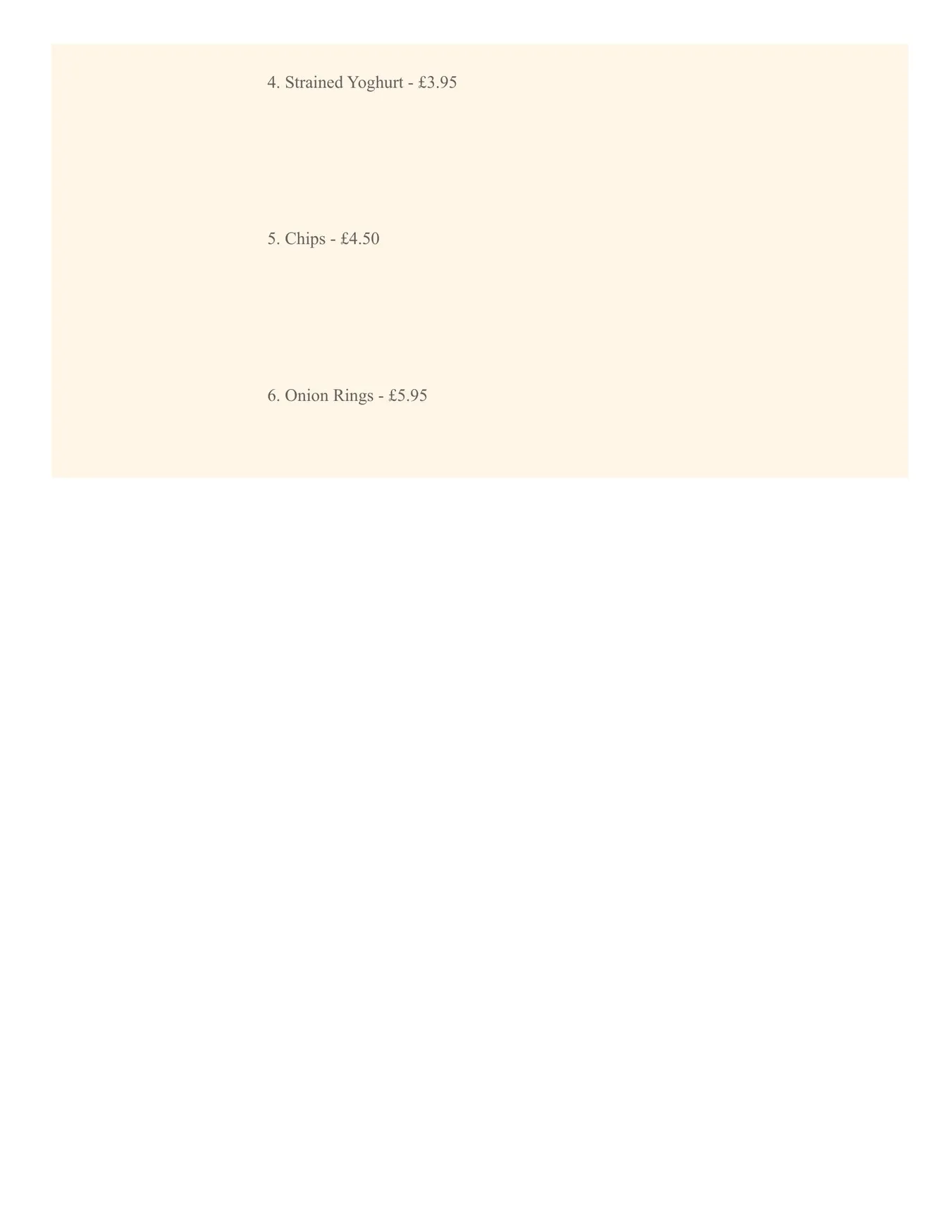 MediTerra Kitchen menu, page 23