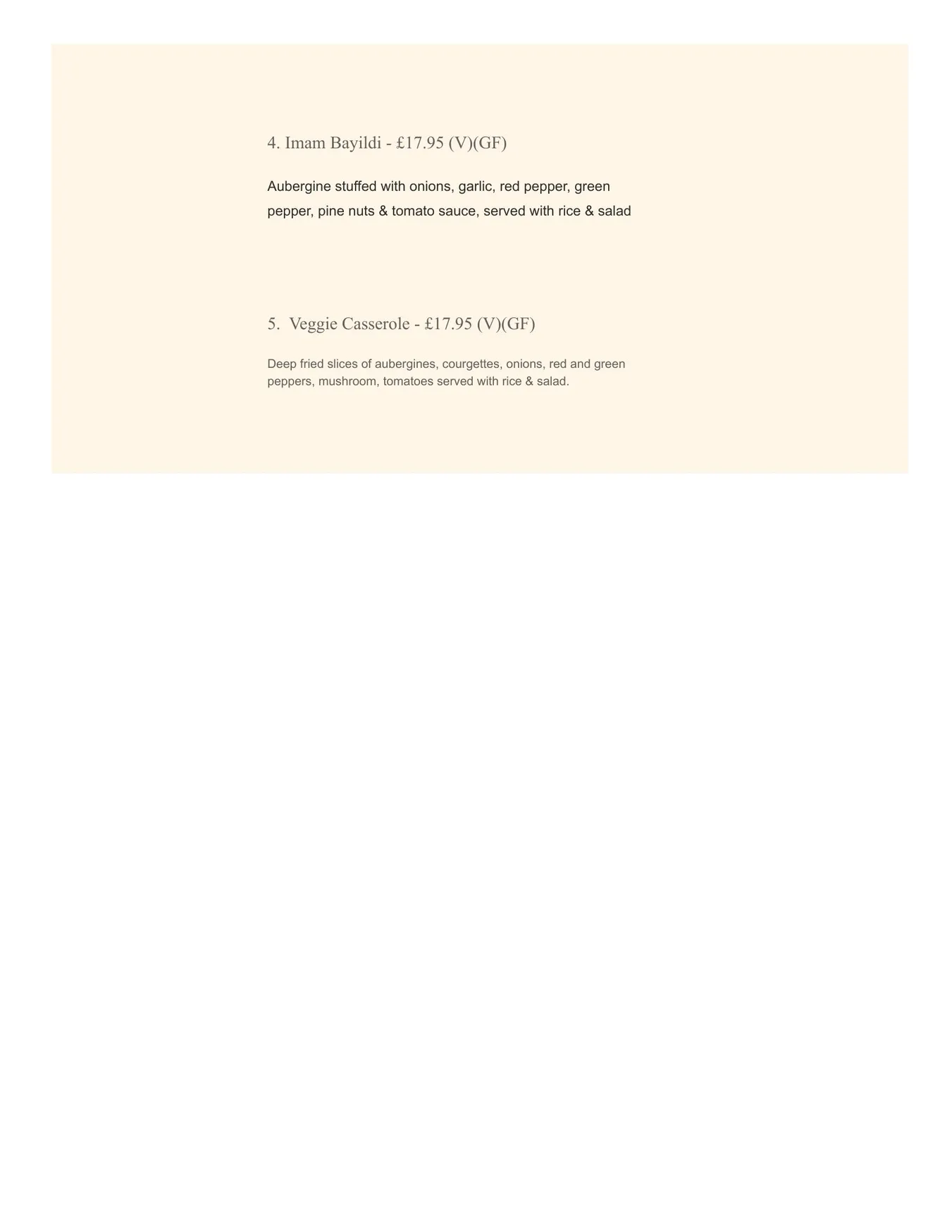 MediTerra Kitchen menu, page 8